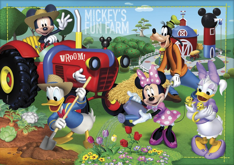 Clementoni dėlionė 104 d.„Mickey Mouse“