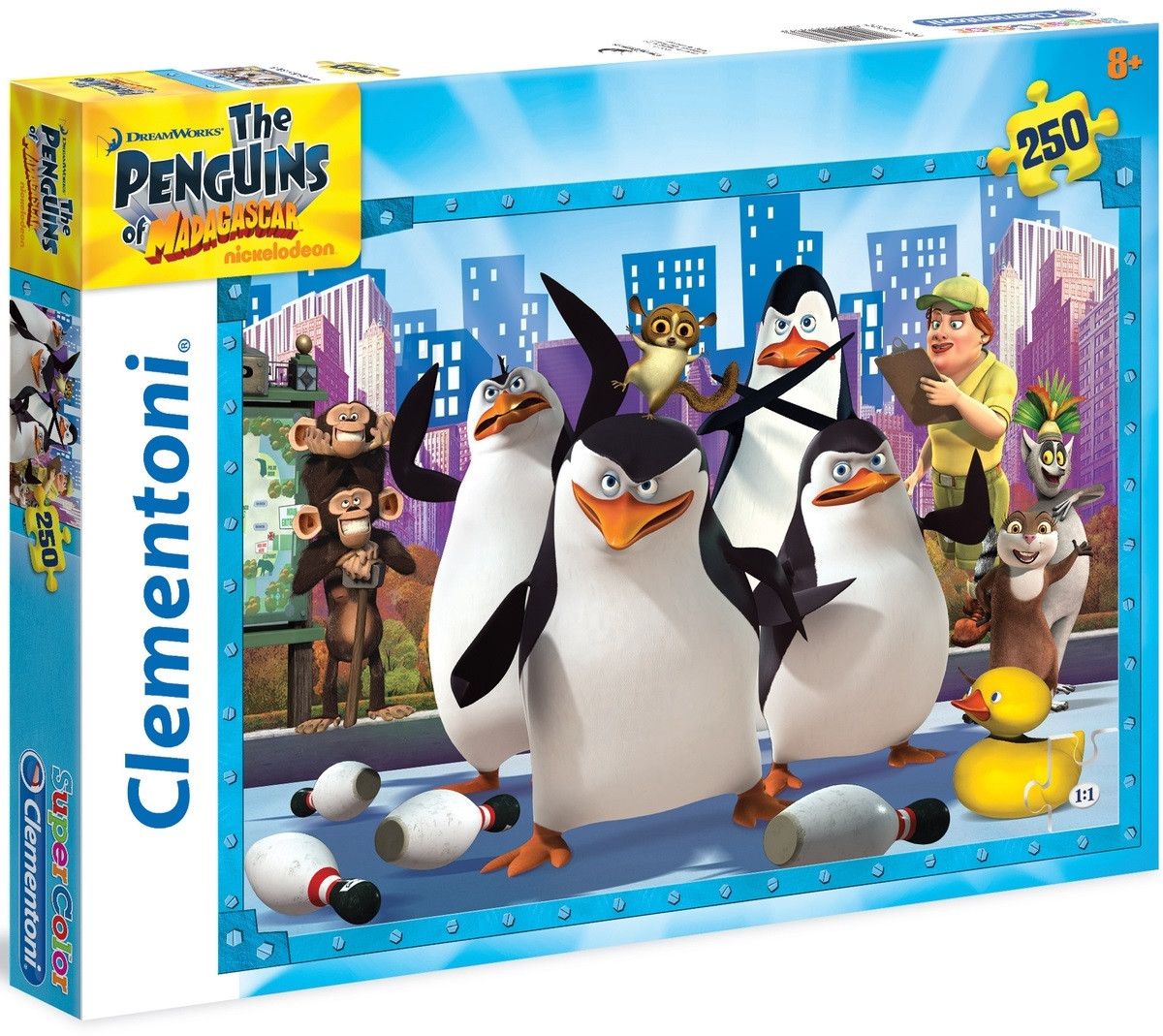 Clementoni dėlionė 250 d. Madagaskaro Pingvinai