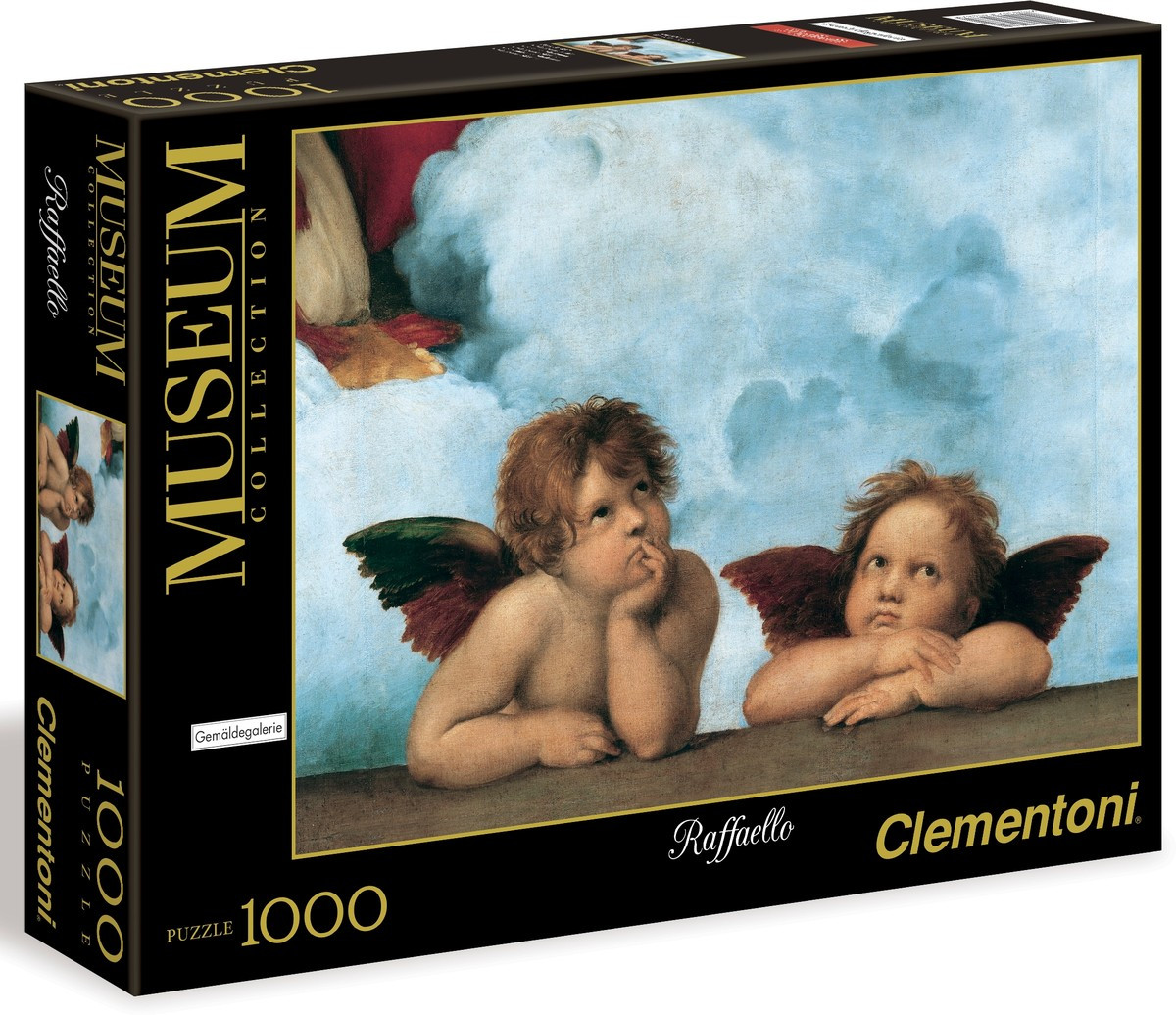 Clementoni dėlionė 1000 d.Museum Rafaello