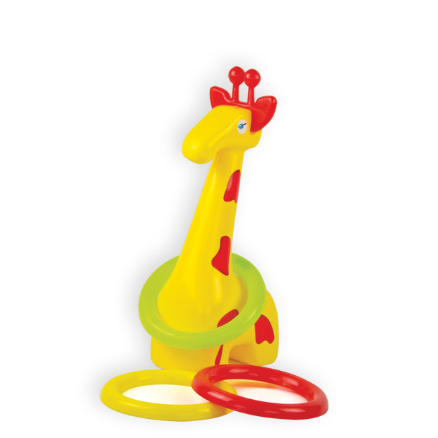 Žirafa - žaidimas su žiedais