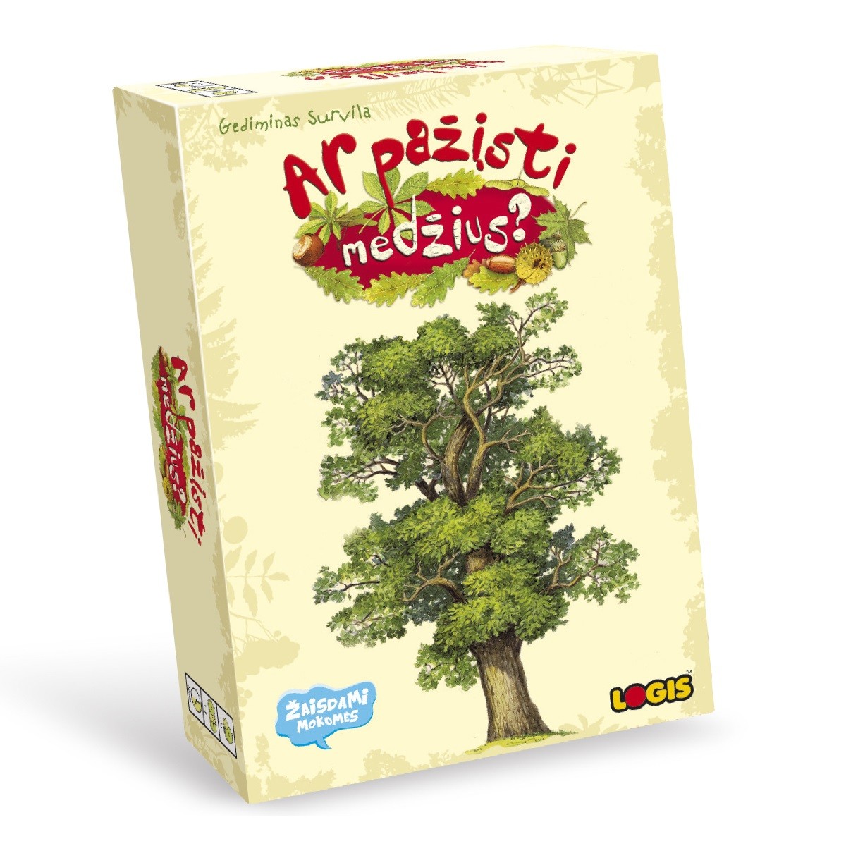 Žaidimas „Ar pažįsti medžius?“