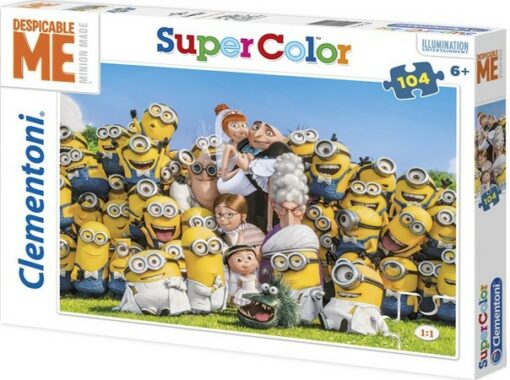 Clementoni dėlionė 104 d.„Minions2“-0