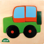 Medinė dėlionė „Transportas“ 8 tipų-378