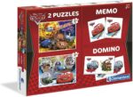 Clementoni Ratai dėlionė 2x30 +domino +memo-0