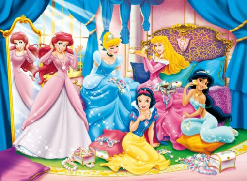 Clementoni dėlionė maxi 24 d.„Princesės“-0