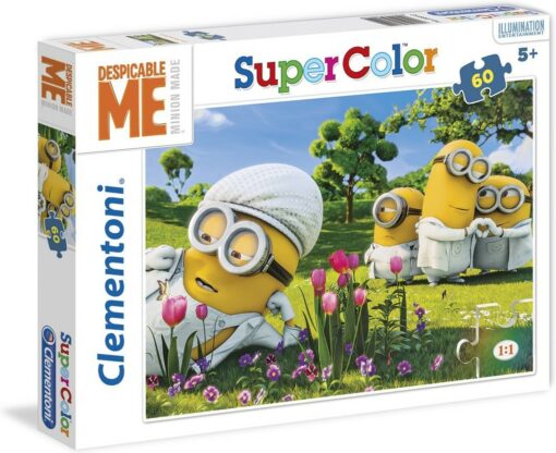 Clementoni dėlionė 60 d.„Minions“-0