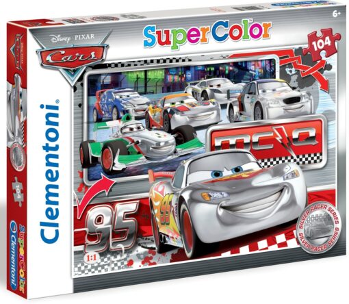 Clementoni dėlionė 104 d.„Ratai Sidabriniai“-0