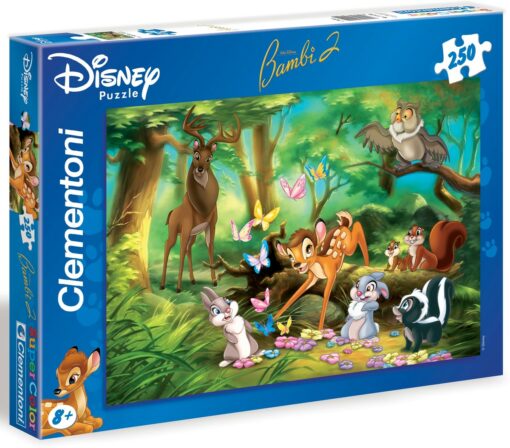 Clementoni dėlionė 250 d.„Bambi“-0