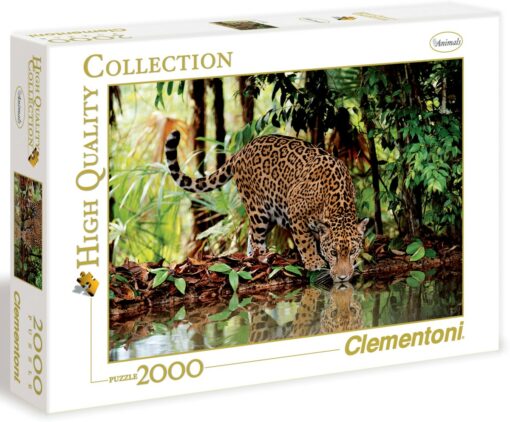 Clementoni dėlionė 2000 d. HQ Leopardas-0