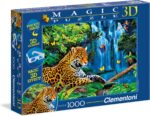Clementoni dėlionė 1000 d. 3D Jaguaras-0