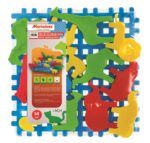 Kaladėlės „mažas žvėrynas“ su pagrindu-1371