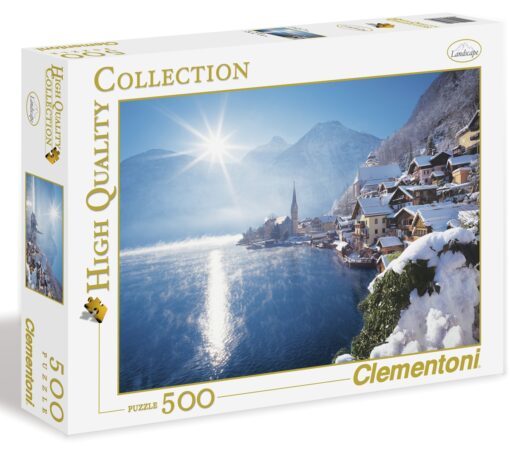Clementoni dėlionė 500 d. HQ Hallstatt Austria-0
