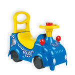 Mašinėlė-paspirtukas „Policija“ su bagažine-0