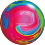 Kamuolys 14 cm įv.spalvoti-3078