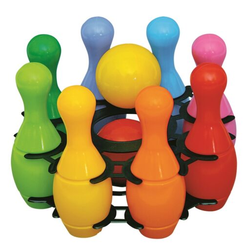 Kėgliai mini krepšelyje 16 cm-0