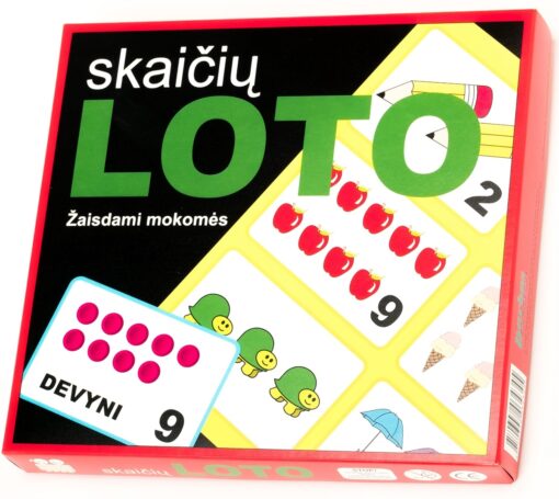 Žaidimas „Skaičių loto“-0