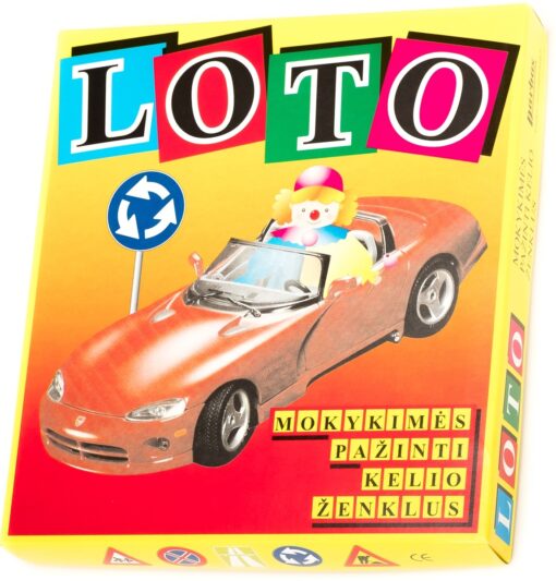 Žaidimas „Kelio ženklai“ loto-0