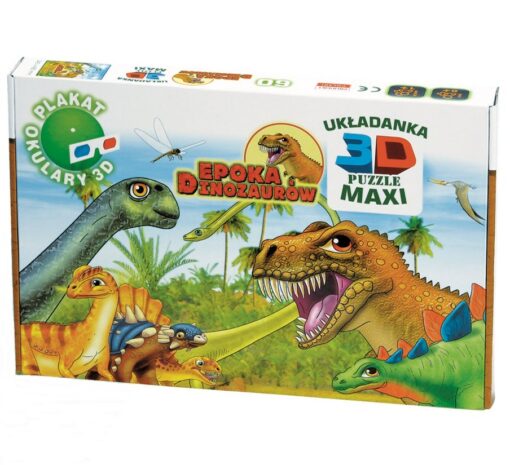 Dėlionė 3D „Dinozaurai“-0