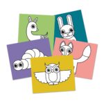 Kūrybinis žaidimas klijuok su laukiniais gyvūnais-3389