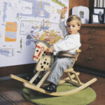 Arkliukas supamas medinis „Zadigas“-4753