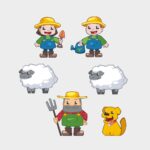 Mini vaflinis konstruktorius „Fermeris“ vidutinis rinkinys-5488