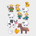 Mini vaflinis konstruktorius „Fermeris“ didelis rinkinys-5493