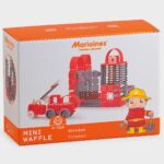 Mini vaflinis konstruktorius „Gaisrininkas“ didelis rinkinys-5508