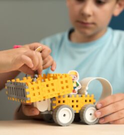 Mini vaflinis konstruktorius „Statybininkas“ mažas rinkinys-5523