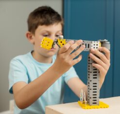 Mini vaflinis konstruktorius „Statybininkas“ vidutinis rinkinys-5527