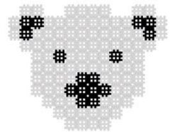 Vaflinis konstruktorius mikro Koala 150 det.-0