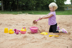 Alternative view of Smėlio rinkinys rožinis 10 el. 21cm