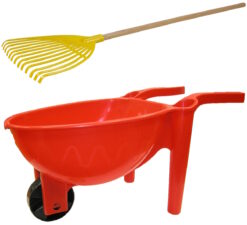 Mažojo talkininko rinkinys. Karutis + grėbliukas